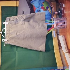 Donnelly's Girls Size 7 Regular Tan Skort